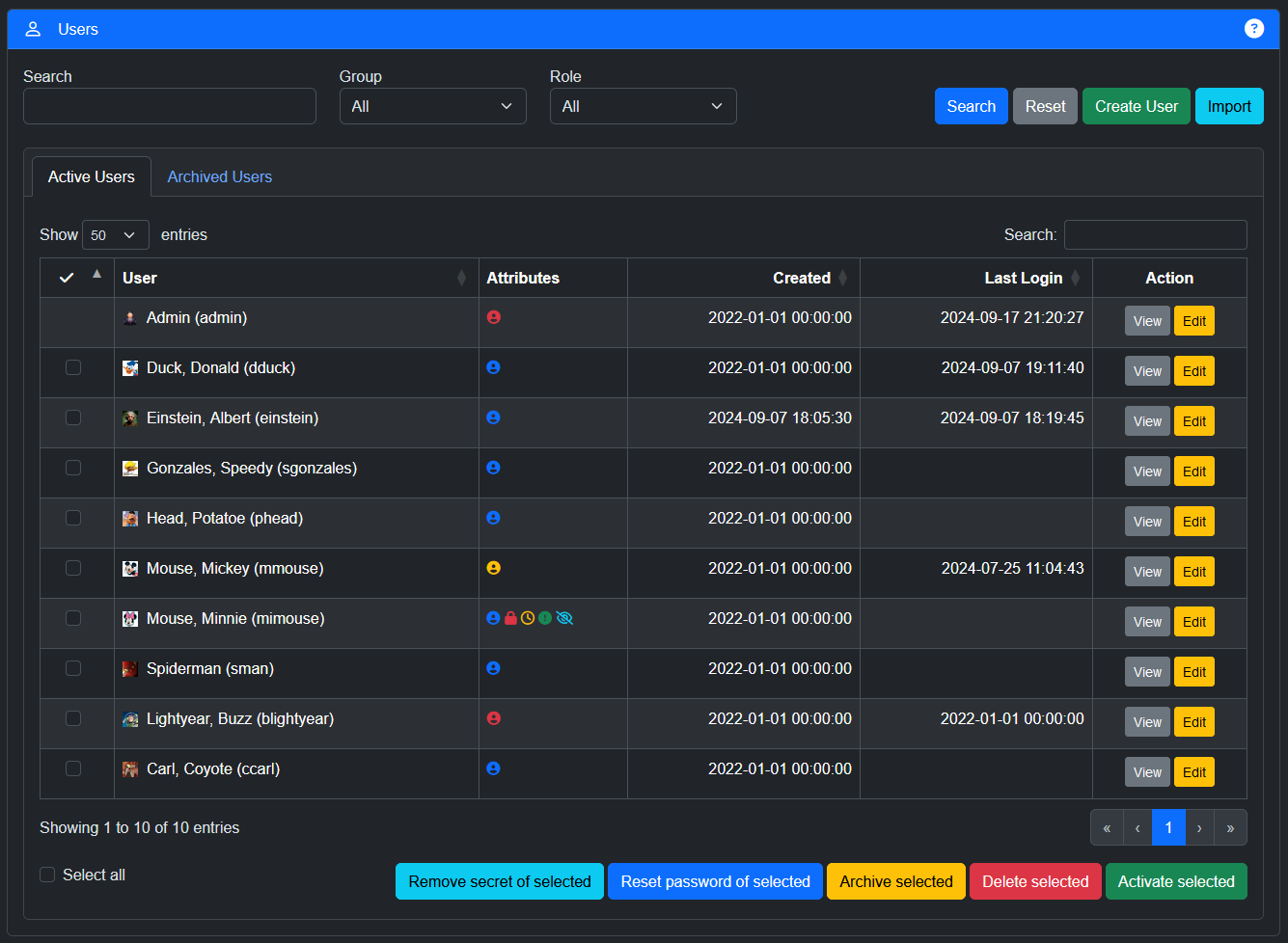 TeamCal Neo Dark Mode